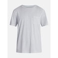 thumbnail image 2 of George Men's and Big Men's Slub Pocket Tee with Short Sleeves, Sizes XS-3XL, 2 of 2