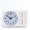 White, variant on Alarm Clock Weekly Alarm Clock Square Quartz Table Clock Scanning Silent Pointer Clock Student Clock