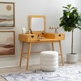 thumbnail image 3 of Linon Cassidie Cane Front Vanity, Natural, 3 of 24