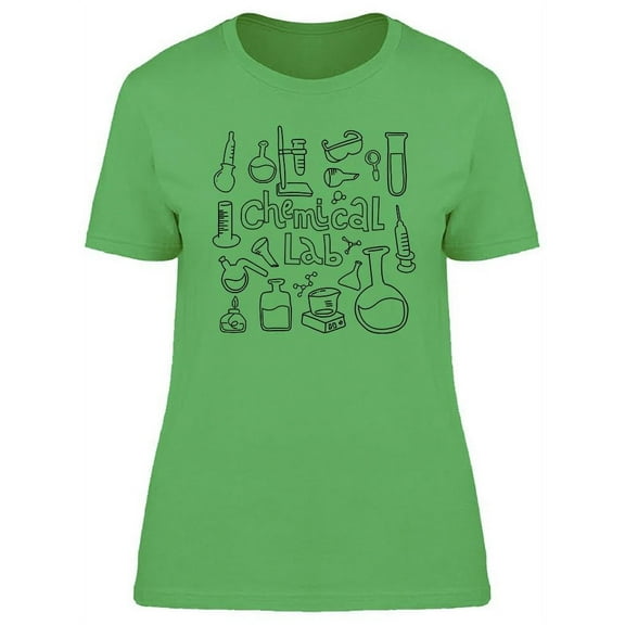 Chemical Lab T-Shirt Women -Image by Shutterstock, Female 3X-Large