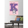 thumbnail image 2 of Hello Kitty and Friends: 24 College Letter - Kuromi Wall Poster with Magnetic Frame, 22.375" x 34", 2 of 5