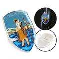 thumbnail image 2 of KaferLab 788560 St Christophorus 3Pcs Kit - Horn Button, Hood Crest, & 7mm Shift Knob Bug T2, 2 of 5