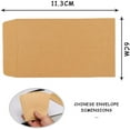 thumbnail image 3 of 100 Pcs Small Coin Envelopes, 2.4 x 3.9inch Mini Coin & Small Parts Envelopes Kraft Paper Mailing Envelopes for Packing or Storing Small Items, Wages, Coins, 3 of 7