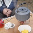 thumbnail image 4 of Bulin Camping Cookware Set Mess Kit,20/13/9/7/3PCS Lightweight Compact Hiking Backpacking Cooking Kettle Set, Anodized Aluminum Camping Pots and Pans Set for Outdoor Camping Hiking and Picnic, 4 of 7