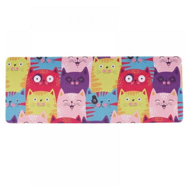 Cute Pet Gaming Mouse Pad Extended Mouse Pad Big Computer Keyboard Mouse Mat Desk Pad With Non-Slip Base For Home Office - 300x700x2mm