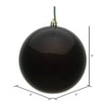 thumbnail image 2 of Vickerman 6" Chocolate Candy Ball Ornament, 4 per Bag, 2 of 5