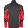 thumbnail image 2 of Holloway Sportswear L Complex Pullover Carbon/Scarlet/White 222535, 2 of 4