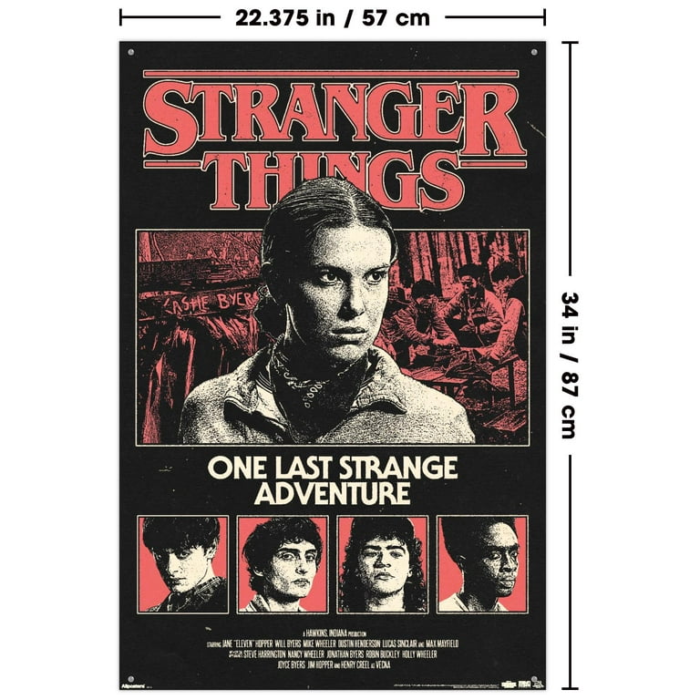 Netflixオリジナルシリーズ『STRANGER THINGS』ポスター Amazon.com