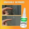 thumbnail image 4 of YISITIAN Colle Huileuse Haute Résistance pour Soudure - Colle Universelle Super Uniglue, Tout Usage Extra Résistante, Imperméable et Résistante pour Plastique Bois Céramique Métal, Sèche Uniquement en 10s (3 Pcs - 150g) CJ919-19977, 4 of 7