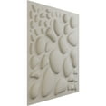 thumbnail image 2 of Ekena Millwork 19 5/8"W x 19 5/8"H Shale EnduraWall Decorative 3D Wall Panel, UltraCover Satin Blossom White (Covers 2.67 Sq. Ft.), 2 of 6