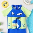 thumbnail image 3 of URMAGIC Kids Boys Girls Floatation Swimsuit with Adjustable Buoyancy Baby Float Suit Swim Vest One Piece Swimwear Bathing Suit 2-9T, 3 of 6