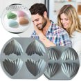 Chunleiiii Baking Mould Love Shape Silicone 4 Heart Small Shaped Cake ...