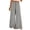 Gray, variant on Casual Pants Women, Split Hem Wide Leg Trousers Polka Dot Elastic Drawstring Waist Pants with Pockets White S-3XL