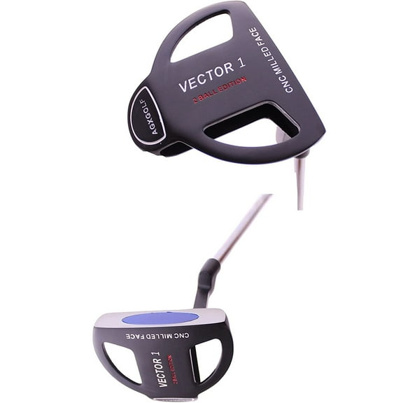 AGXGOLF "EZ-Roll" Series "Two-Ball Putter": Men's Right Hand: Cadet Length (34 Inch): Built In The USA!