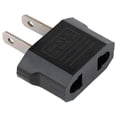 thumbnail image 1 of Adaptador de Corriente Europeo a Americano 2.5/250V 10A 41-13619 MARCA GENERAL Negro, 1 of 4