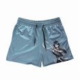 thumbnail image 2 of Anime Shorts Men Women BLEACH Rukia 3D Printed Casual Gym Shorts Quick Mesh Dry Short Pants for Fitness Workout Running Unisex, 2 of 3
