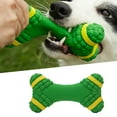 thumbnail image 1 of Cheers Pet Toy Breadsticks Shape Bite Resistant Latex Chewing Plaything Dog Toy for Pet Store, 1 of 2