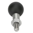 thumbnail image 3 of Ball Adapter, Threaded Ball Adapter Right Hand Thread Rubber Head  For Motorbike M8,M10, 3 of 8