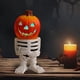 thumbnail image 4 of Decoraciones de Halloween, adornos de Halloween, luces LED de Halloween, adorno de mesa de jinetes de calabaza, cabeza de calabaza pequeña brillante, decoración de resina fantasma para jardín, adorno, 4 of 6