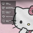 thumbnail image 4 of Sanrio Girls Hello Kitty Pink Cheetah Print T-Shirt,, 4 of 9
