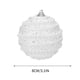 thumbnail image 2 of Adornos navideños de perlas retorcidas | Bolas y colgantes de espuma para árbol de Navidad | Juego de 12 decoraciones navideñas para el árbol de Navidad y artículos para fiestas., 2 of 2
