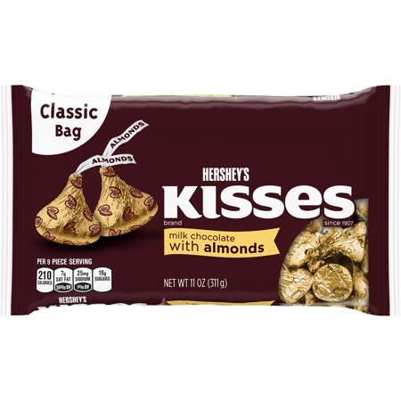 Hershey's Kisses W/almonds
