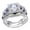 Princess CZ, variant on Set High-End Luxury Square Synthetic Zirconia Rings, Fashionable and Elegant Ladies' Rings for Proposal, Engagement, Wedding Accessories