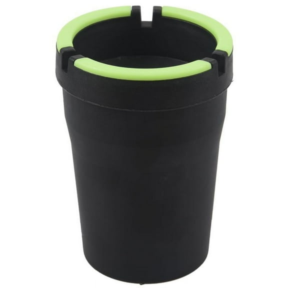 Stub Out Glow in the Dark Cup-Style Self-Extinguishing Ashtray - Black