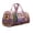 1B- Multicolor, variant on Quilted Duffel Bags for Traveling, Weekend Travel Tote Floral Embroidered Overnight Bag Weekender Carry On Barrel Bag for Women Girls, 16 Inch (C)