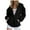 Black, variant on XMMSWDLA Winter Tops for Women 2023 Trendy Women's Zipper Solid Color Pullover Tops Casual Long Sleeve Sweatshirts Ladies Sweatshirts Ladies Sweatshirts Blue L