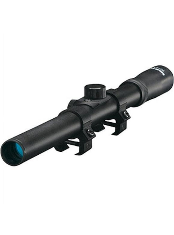 Tasco Rimfire 4x15mm Riflescope Crosshair Reticle, Black Matte 30/30, 3/4" Tube, RF4X15