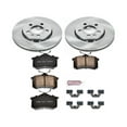 thumbnail image 3 of Power Stop Rear Stock Replacement Brake Pad and Rotor Kit KOE920, 3 of 8