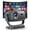 Black, variant on 4K Smart Projector, Supports 5G WiFi and Bluetooth,Portable Projector,1080P Indoor,Outdoor Movie Projector,Maximum Projection Size of 220 Inches,Compatible with IPhone,Android,Laptops,Black