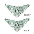 thumbnail image 3 of Naloa Puppy Dog Bandana Large and Small-Dog Scarf Bib Handkerchief Accessories for Dogs and Cats(S-L)-Small, 3 of 5