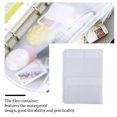 thumbnail image 5 of justharion 10 Pieces Zipper Pouch Container Convenient PVC Documents Pouches Document Holding Bag Storage Containers for Home Office School A5, 5 of 5