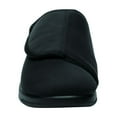 thumbnail image 4 of Propet Men's Cush N Foot Slipper Black - M0202B, 4 of 6