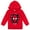 Red / black, variant on Marvel Spider-Man Big Boys Fleece Hoodie Toddler to Big Kid