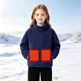 thumbnail image 4 of ATOGUTA Girls Heated Jacket Multiple Heating Zones Coat with 3 Heating Levels Winter Outdoor, 4 of 9