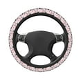 thumbnail image 3 of Daiia Cat Steering Wheel Cover Auto Steering Wheel Covers Breathable Anti-Slip Steering Wheels Car Interior Decor Accessories for Men Women Universal 15 Inch, 3 of 8
