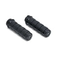 thumbnail image 2 of Kuryakyn 6320 Premium ISO Handlebar Grips for Dual Cable Throttle Control: 1982-2019 Harley-Davidson Motorcycles, Gloss Black, 1 Pair, 2 of 2