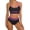 Hot Pink*, variant on Women's Bikini Sets High Waisted 2 Piece Swimwear Sporty Adjustable Straps Bathing Beach Swim Swimsuit