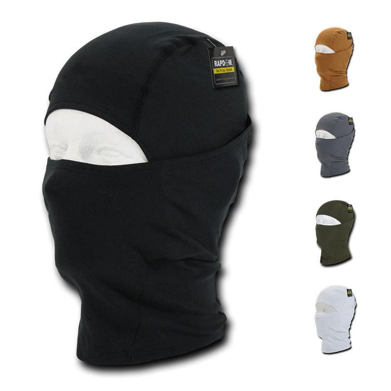 RapDom Balaclava Single Hole Face Biker Ninja Masks Tactical Convertible Wrap