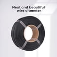 thumbnail image 2 of Graflsoa High-Speed PETG 3D Printer Filament 1.75mm, 1kg Spool-Free, Compatible with Creality, Prusa, Bambu Lab, Print Temp 220℃-250℃, Bed Temp 75℃-90℃, 500mm/s Print Speed, Black, 2 of 6