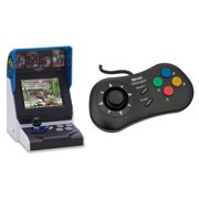 NEOGEO Mini International Video Game Console with 40 Games and Black Mini PAD Controller