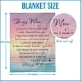 thumbnail image 5 of Gifts for Mom from Daughter Son for Christmas, to My Mom Blanket, Birthday Gifts for Mom, Gifts for Mom Blanket, Present for Mother Mama Mommy, Happy Birthday Mom Blanket, 5 of 7