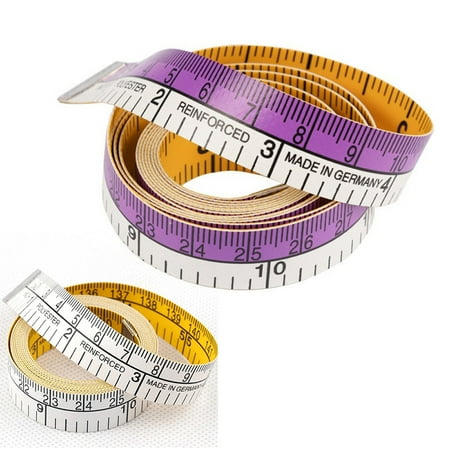 

(Purple)60in Soft Sewing Ruler Meter Sewing Tape Measure Body Clothes Ruler Sewing Kits