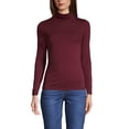 thumbnail image 3 of Lands' End Women's Lightweight Fitted Long Sleeve Turtleneck, 3 of 3