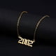 thumbnail image 4 of Número de cumpleaños colgante collar de acero inoxidable número de oro cumpleaños collar cadena joyería señoras niñas Vhermosa LRWJ198-16, 4 of 4