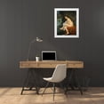 thumbnail image 3 of Manet, Edouard 12x14 White Modern Wood Framed Museum Art Print Titled - La Nymphe surprise, 3 of 4