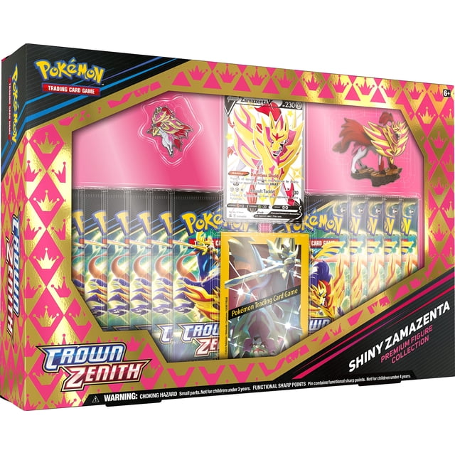Colección de figuras Pokemon Crown Zenith Shiny Zamazenta